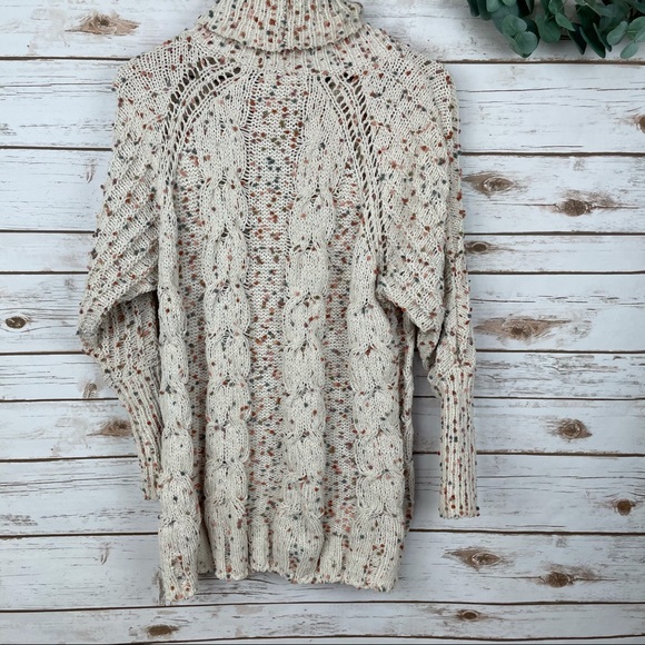 MOON & MADISON Turtle Neck Confetti Sweater sz. XS - Picture 5 of 10